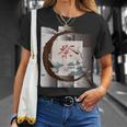 和風 京都 祭 里山 日本 風景 漢字一文字 和文字 お土産 Tシャツ 彼女への贈り物