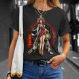 天照大神 太陽 女神 古代日本神話 神 Tシャツ 彼女への贈り物