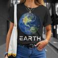 太陽系 第3惑星 地球 宇宙 Tシャツ 彼女への贈り物
