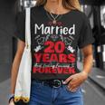 夫、妻へのギフト 結婚20年前 結婚記念日 Tシャツ 彼女への贈り物