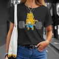 猫 デッドリフト パワーリフティング ウェイトリフティング 猫好き Tシャツ 彼女への贈り物