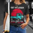 軽トラックジャパン ミニトラック Get In Loser 日本トラック Tシャツ 彼女への贈り物