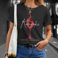 還暦祝い ワイン好き 酒好き 父 母 男性 女性 60歳お祝い Aged With Grace And Wine Tシャツ 彼女への贈り物