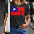 野球リーグ台湾国旗 アジア代表選手 Tシャツ 彼女への贈り物
