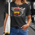 鉄道市場メークロン ヴィンテージ タイ レトロな列車 Tシャツ 彼女への贈り物