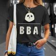 面白い 「Bba」おもしろギャグ-ジョーク 漢字 ばばあ 文字入り Tシャツ 彼女への贈り物