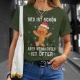 Sex Istchön Aber Weihnachten Is Öfter Lebkuchen Christmas T-Shirt Geschenke für Sie