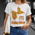 971 Gwada Idee Cadeau Guadeloupe Gwadlouptyle Madras T-Shirt Cadeaux pour elle