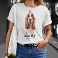 I Can Fly バセットハウンド Tシャツ 彼女への贈り物