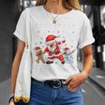 Dabbinganta Christmas おかしいdabサンタクロースクリスマス Tシャツ 彼女への贈り物