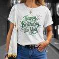 Happy Birthday To You バースデーパーティー メンズ レディース キッズ Tシャツ 彼女への贈り物