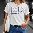 Love Baseball 野球 ギャク パロディ 名言 ジョーク Tシャツ 彼女への贈り物