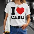 I Love Cebu フィリピン フィリピン人 Tシャツ 彼女への贈り物