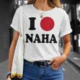 I Love Naha 那覇大好き Tシャツ 彼女への贈り物