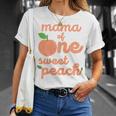 Mama Mom First Birthday One Sweet Peach Bday Family Matching T-Shirt Gifts for Her Mama Mom First Birthday One Sweet Peach Bday Family Matching T-Shirt Gifts for Her