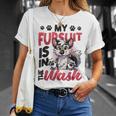 My Fursuit Is In The Wash Furry Fandom。 Tシャツ 彼女への贈り物