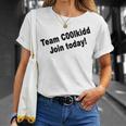 Team C00lkidd Únete Ahora Coolkidd C00lkid Coolkid Game Camiseta unisex Regalos para ella