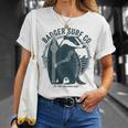 Vintage Badgerurf Co レトロ サーフィン カリフォルニアアート Tシャツ 彼女への贈り物