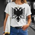 アルバニア国旗 アルバニア バルカン アルバニア国旗 アルバニア国旗 アルバニア国旗 Tシャツ 彼女への贈り物