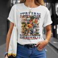 イタリアンブレインロットファニーイタリアンブレインロットミーム Tシャツ 彼女への贈り物