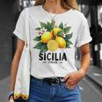 シチリア イタリア シチリア イタリア フレッシュ イタリアン レモン シチリア Tシャツ 彼女への贈り物