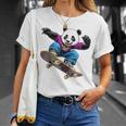 パンダベア スケートボード スケーター パンダベ Tシャツ 彼女への贈り物