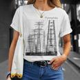 送電鉄塔 -Pylonphilia- Tシャツ 彼女への贈り物