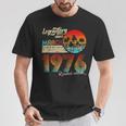 1976年3月から誕生日伝説のギフト Tシャツ 面白い贈り物