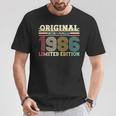 40 歳の誕生日 男性 オリジナル ヴィンテージ 1986 年 ギフト 長袖tシャツ Tシャツ 面白い贈り物