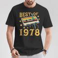 47 Cumpleaños 47 Años Hombre Intage 1978 Regalo Camiseta unisex Regalos divertidos