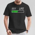 50Th Birthday 50 Life 50 Years Life Loading Bar 50 Percent Tシャツ 面白い贈り物