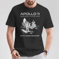 50周年記念 アポロ11号 月面着陸宇宙 ファーストステップ Tシャツ 面白い贈り物