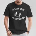 All Good Camp In The Woods 面白いキャンプテント キャンプファイヤー Tシャツ 面白い贈り物
