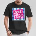 Back & Body Hurts シャツ 面白いギフト 背中とボディ Tシャツ 面白い贈り物