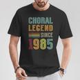 Choral Legend 1985 Singer 40 Years 40th Birthday Choir Tank Top T-Shirt Unique Gifts
