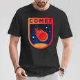 Comet コメット 宇宙 スノーボール 宇宙 トラベラー 隕石 コメット Tシャツ 面白い贈り物