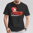Cpr インストラクターシャツ Ems ボランティア ナースライフセーバー ギフト 長袖tシャツ Tシャツ 面白い贈り物