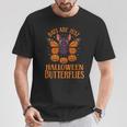 Creepy Cute Bat Halloween Butterfly With Pumpkins Fall T-Shirt Personalized Gifts Creepy Cute Bat Halloween Butterfly With Pumpkins Fall T-Shirt Personalized Gifts
