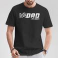 Dad Pit Crew Race Car Birthday Family Matching Pit Crew T-Shirt Funny Gifts