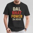 Dal Bhat Power 24 Hour ネパールトレッキングデザイン Tシャツ 面白い贈り物