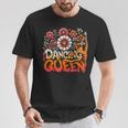 Dancing A Queen ダンシングヴィンテージ 70年代 80年代 ダンスパーティー用 Tシャツ 面白い贈り物