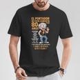 De 80 Cumpleaños Para Hombre Citas Divertidas Y Divertidas Camiseta unisex Regalos divertidos