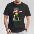 De Fútbol Bolivia Con Bandera Boliviana De Fútbol Para Niños Y Hombres Camiseta unisex Regalos divertidos