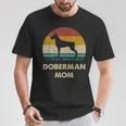 Doberman Mom Dobie Dog Lovers Retro Dobie Mom T-Shirt Personalized Gifts Doberman Mom Dobie Dog Lovers Retro Dobie Mom T-Shirt Personalized Gifts