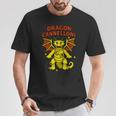 Dragon Cannelloni 面白いイタリアンブレインロットパスタスラングミーム Tシャツ 面白い贈り物