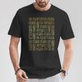 Egyptian Hieroglyphs Ancient Egypt Camiseta unisex Regalos divertidos