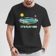 Flat Earth It's Flat Bro Conspiracy フラットアース Tシャツ 面白い贈り物