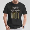 Früher War Mehr Lametta Lustigerpruch Weihnachten Geschenk Frauen T-Shirt Lustige Geschenke