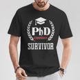 PhdurvivorFor Graduationtudent Tシャツ 面白い贈り物