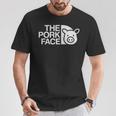 Pig Face Parody Meat Lover Outdoor 長袖tシャツ Tシャツ 面白い贈り物